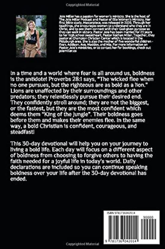 Bold 30-Day Devotional