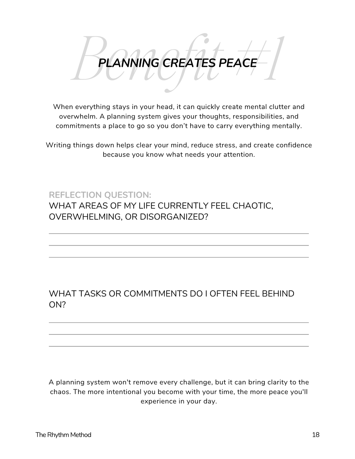 The Rhythm Method Course