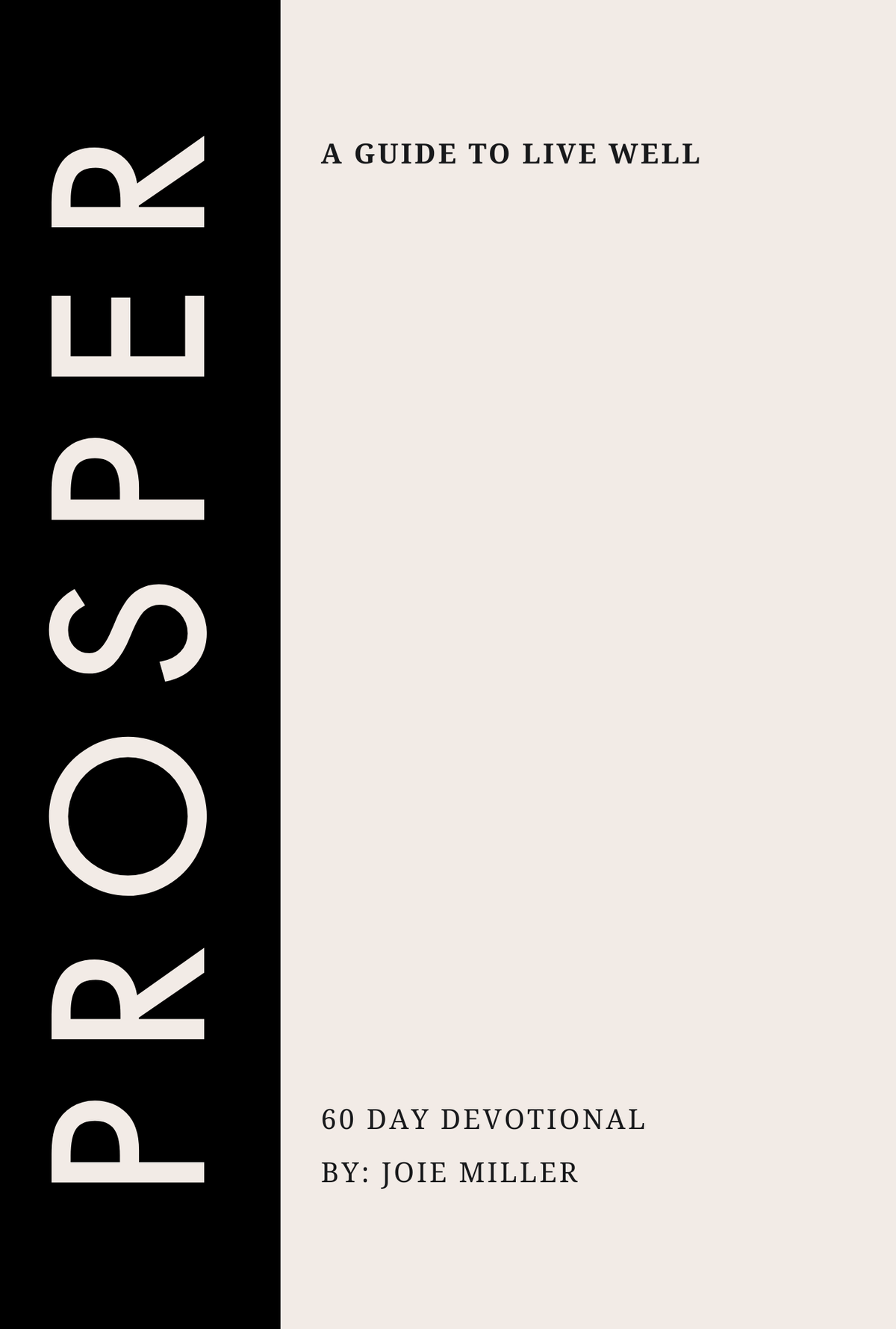 60 Day Prosper Devotional